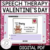 Valentine's Day Speech Therapy Activities Articulation & L