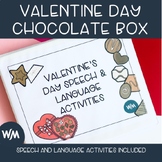 Valentine's Day Speech and Language Chocolate Box