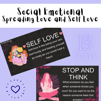 Valentine's Day Spreading Love and Self Love Social Emotional Lesson ...