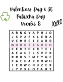 Valentine's Day & St. Patrick's Day Vocalic R Word Searches