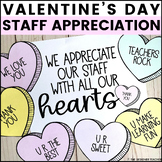 Valentine's Day Staff Appreciation Bulletin Board Display 