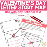 Valentine's Day Story Plot Map Activities | Bulletin Board