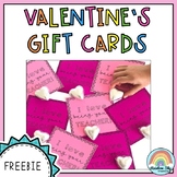 Valentine's Day Student Gift Cards