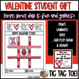 Valentine's Day Student Gift Tic Tac Toe Game for Kinderga