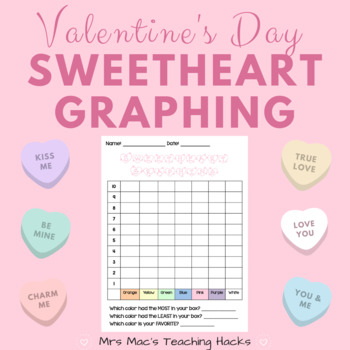Preview of Valentine's Day Sweetheart Graph