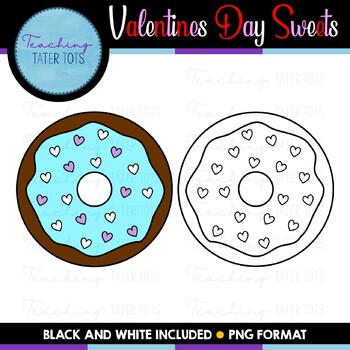 Valentine's Day Sweets Clip Art by Teaching Tater Tots | TpT