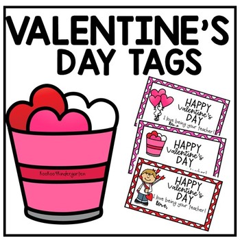 Valentine's Day Tag FREEBIE by Cookin' in Kindergarten | TpT