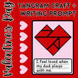 Valentine's Day Tangram Craft and Writing Prompt