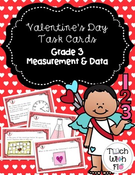 Preview of Task Cards - Grade 3 - Measurement & Data
