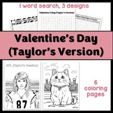 Valentine's Day (Taylor's Version) - NO PREP Word Search a