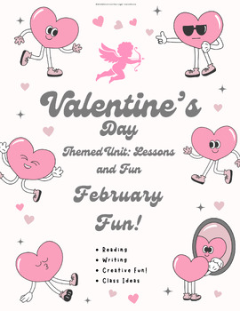 Preview of Valentine's Day Texts and Fun Packet for Middle Grades!