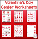 Valentine's Day Center Worksheets