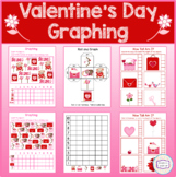 Valentine's Day Graphing - How Tall Am I - Roll & Graph