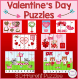 Valentine's Day Puzzles (2, 4, 6, 10 piece)
