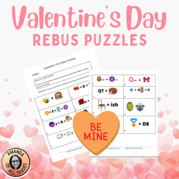 Preview of Valentine's Day Themed Rebus Puzzles