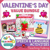 Speech Therapy Valentine's Day Activity Bundle