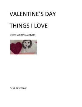 Preview of Valentine's Day - Things I love