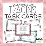 Valentine's Day Tracing Task Cards