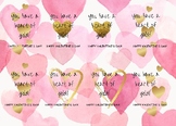 Valentine’s Day Treat Bag Tags Small