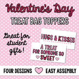Valentine's Day Treat Bag Toppers