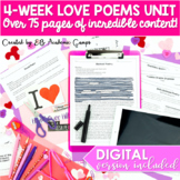 Poetry Activities for Middle School: FOUR FULL WEEKS DIGIT