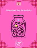 Valentine's Day Verbs - Printable Jar Activity