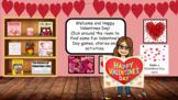 Valentine's Day Virtual Bitmoji Classroom