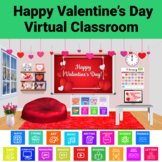 Valentine's Day Virtual Classroom | Valentines Day Activities