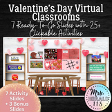 Valentine's Day Virtual Classroom with 25+ Activity Links 