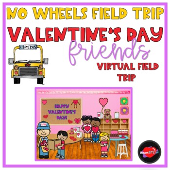 Preview of Valentine's Day Virtual Field Trip -Distance Learning- STEM Friends
