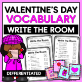 Valentine's Day Vocabulary | February Write the Room