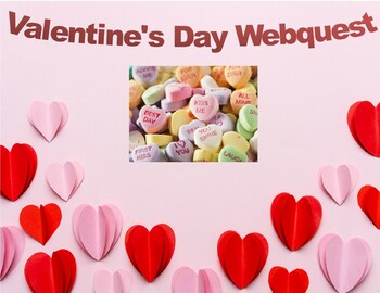 Preview of Valentine's Day Webquest