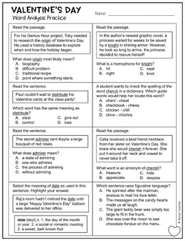 Exercise 2 Word analysis can help you to guess the