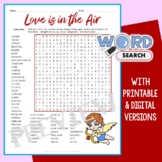 Hard Valentine's Day Word Search/Find Puzzle 4th 5th Grade