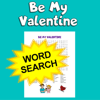 Preview of Valentine's Day Word Search