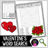 Valentine's Day Word Search