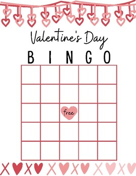 Valentine's Day Bingo by Alicia Conner | TPT