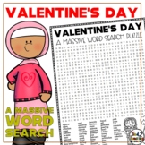 Valentines Day Word Search Puzzle Word Work Valentines Day Party