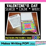 Valentine's Day Word Search Activity Valentine Coloring Sh