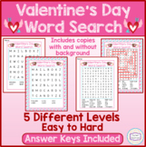 Valentine's Day Word Search - Fun Games & Activities