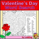 Valentine’s Day Word Search – in 3 Versions for Differentiation