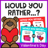 Valentine's Day Would You Rather- Opinion Writing Activity