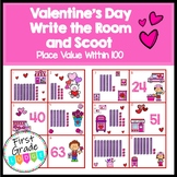 Valentine's Day Write the Room/Scoot/Math Center Place Val