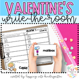 Valentine's Day Write the Room - writing extension include