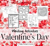 Valentine's Day Writing Activities
