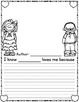 Valentine's Day Writing Activities {K-1} by A Teachable Teacher | TPT