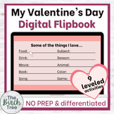 Valentine's Day Writing Activity 5th 6th Grade Digital Dif