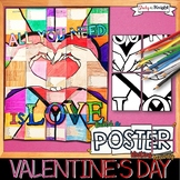 Valentine's Day Writing Activity, Poster, Group Project, K