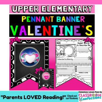 Valentine's Day Flag Banner Activity - Life Between Summers