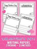 Valentine's Day Writing Activity - Writing Sheets | PDF • 